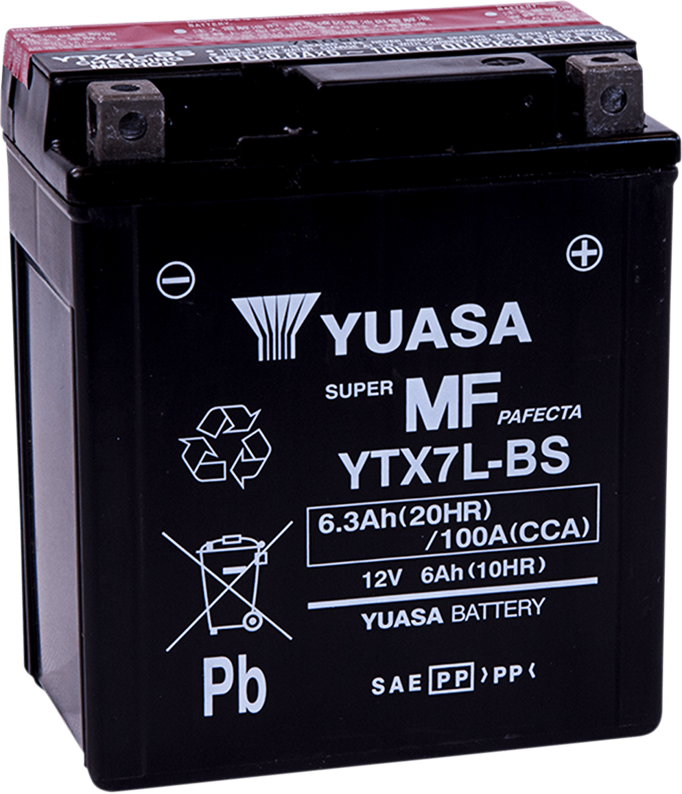 YUASA - YUAM327BS - Agm Battery - Ytx7l-Bs - .33 L