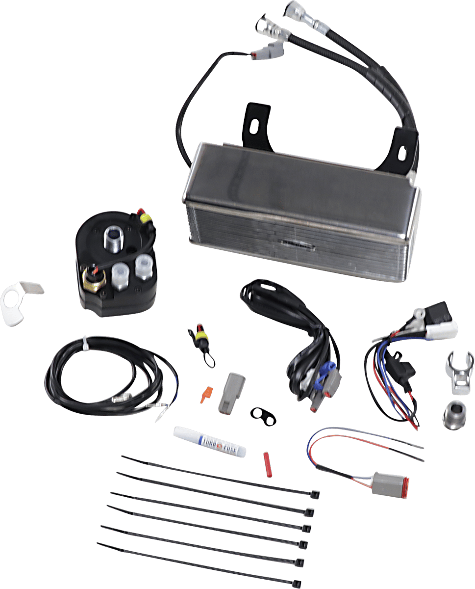 ULTRACOOL 3.0 Below Regulator Mount Oil Cooler with Fan Kit