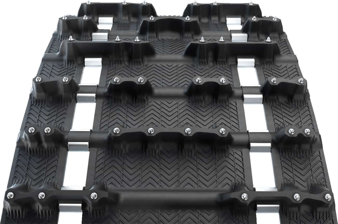 CAMSO - 9438H - Ice Arrowhead™ Track - Mostly Groomed/Power - 15" W X 137" L - 1.3" Lug Height