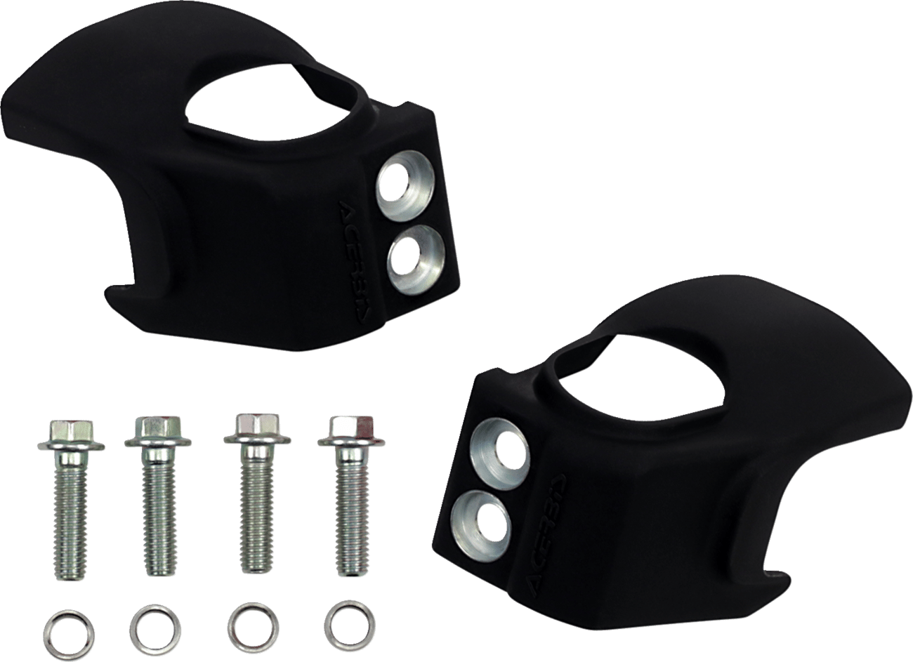 ACERBIS - 2742580001 - Fork Shoe Covers - Black - Beta