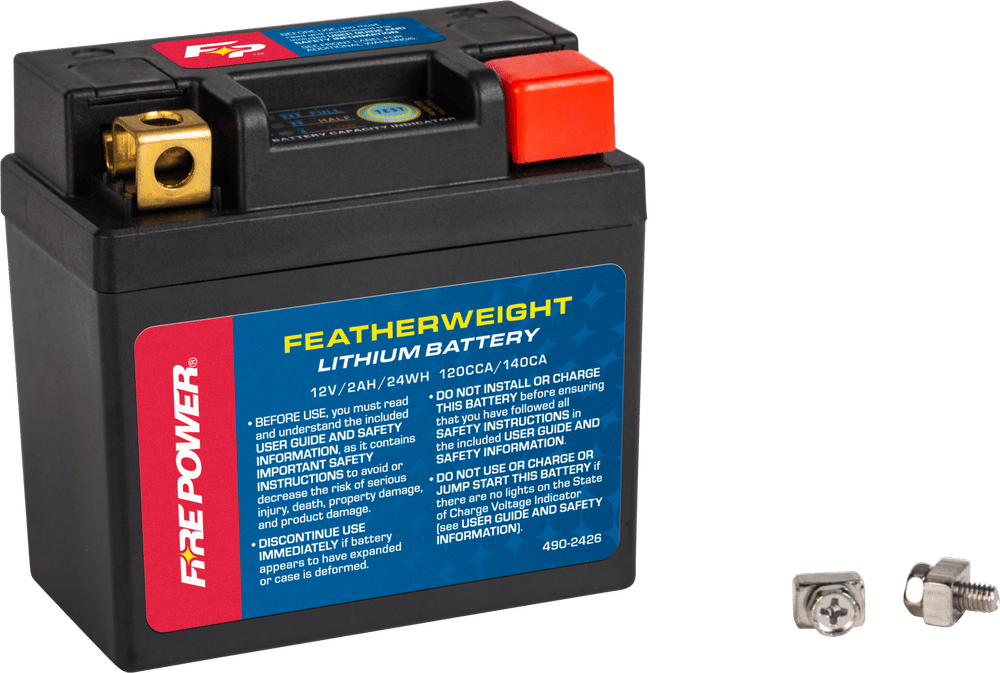 FIRE POWER Featherweight Lithium Battery Vehicle Battery - HJ04L-FP-B