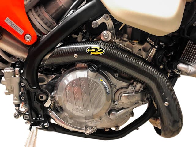 P3 - 201170 - Carbon Fiber Header Heat Shield