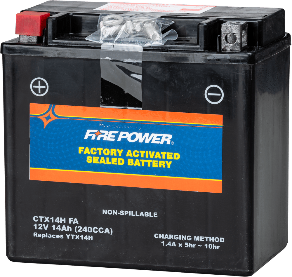 FIRE POWER - CTX14H (FA) - Factory Activated Sealed Battery