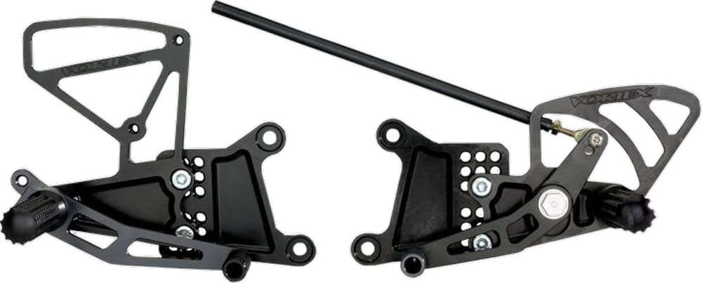 Rear Set Complete Blk Yam