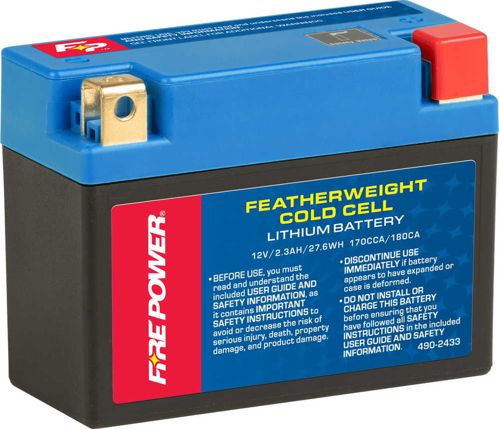 FIRE POWER Featherweight Lithium Battery Vehicle Battery - HJ12L-FPZ