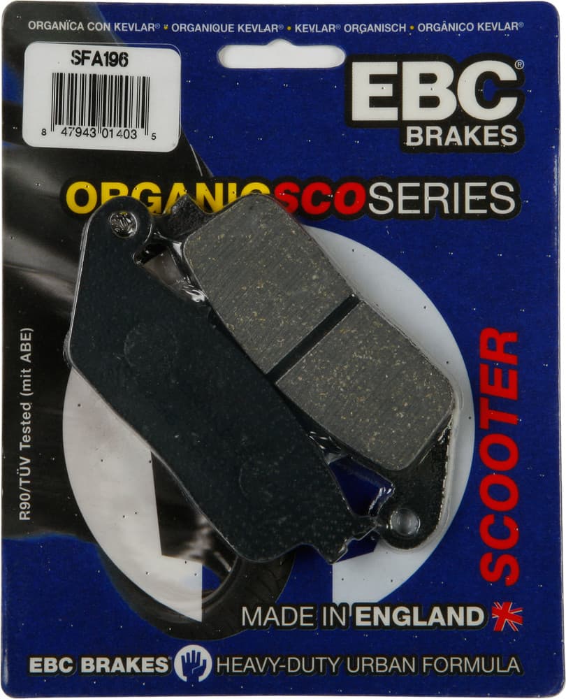 EBC SFA196 Organic Brake Pad