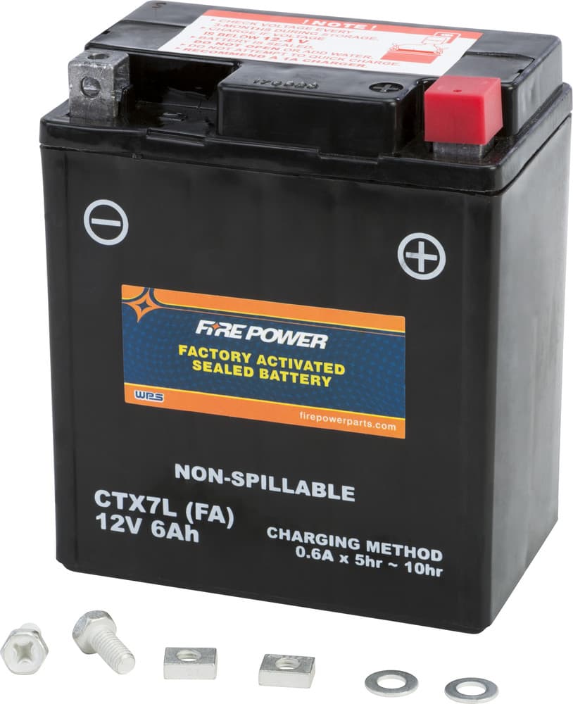 FIRE POWER - CTX7L-BS (FA) - Factory Activated Sealed Battery