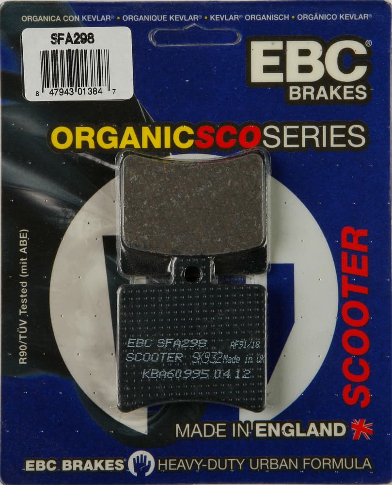 EBC Organic Brake Pad - SFA298