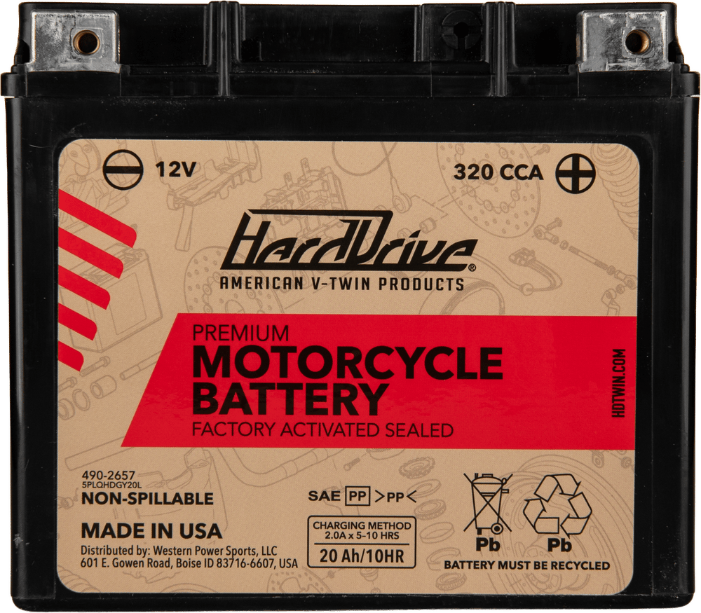 HARDDRIVE - HRDM720GH - Premium Factory Activated Battery