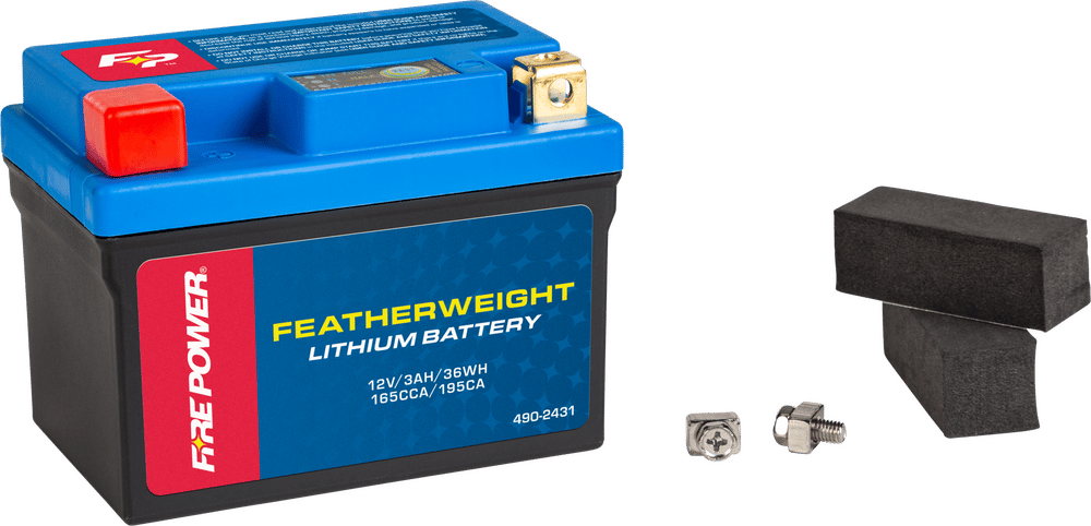 FIRE POWER - LFP02-B - Featherweight Lithium Battery