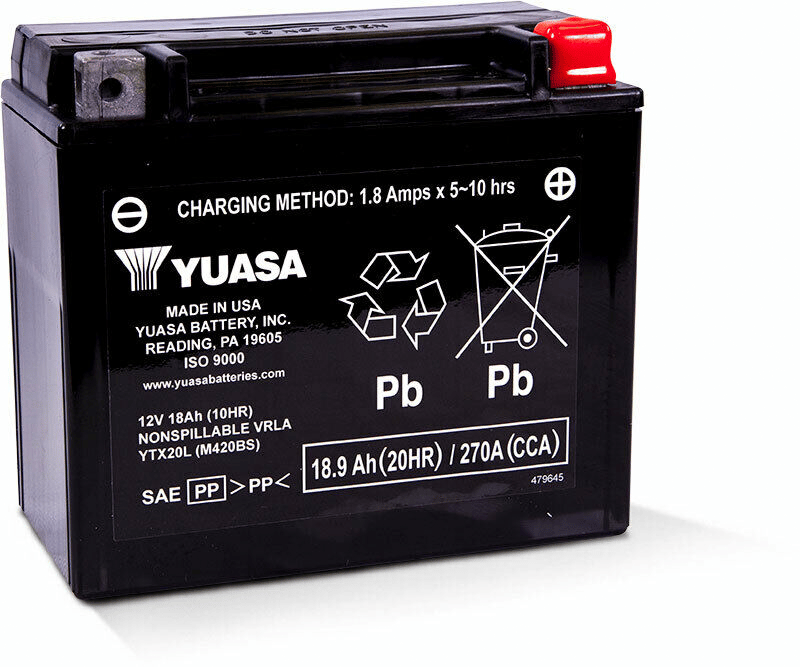 YUASA - YUAM420BS - Sealed Factory Activated