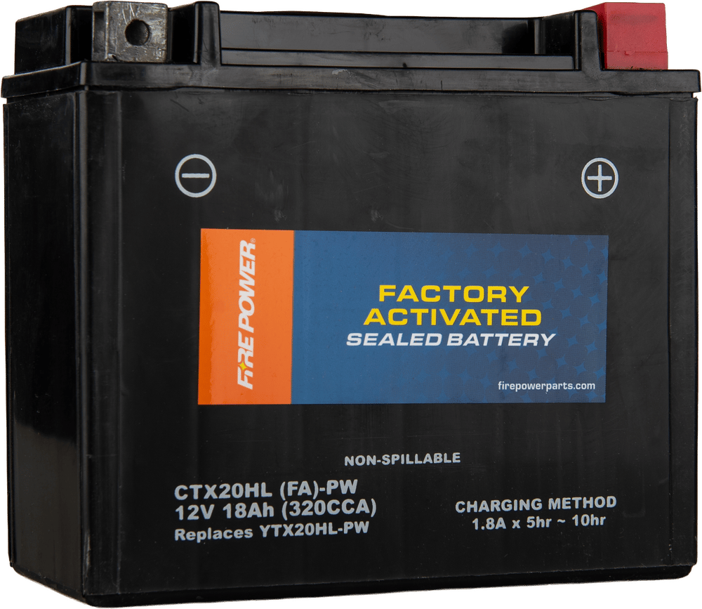 FIRE POWER - CTX20HL (FA)-PW - Factory Activated Sealed Battery