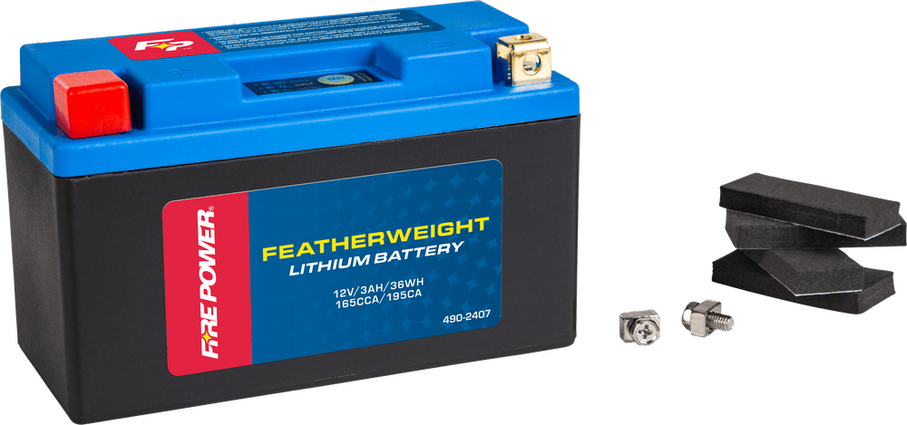 FIRE POWER Featherweight Lithium Vehicle Battery - HJT9B-FP-B