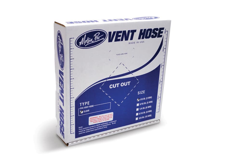 MOTION PRO - 12-0000 - Clear Standard Vinyl Fuel Vent Line