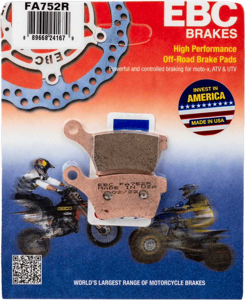 EBC FA752R Sintered R Series Brake Pad