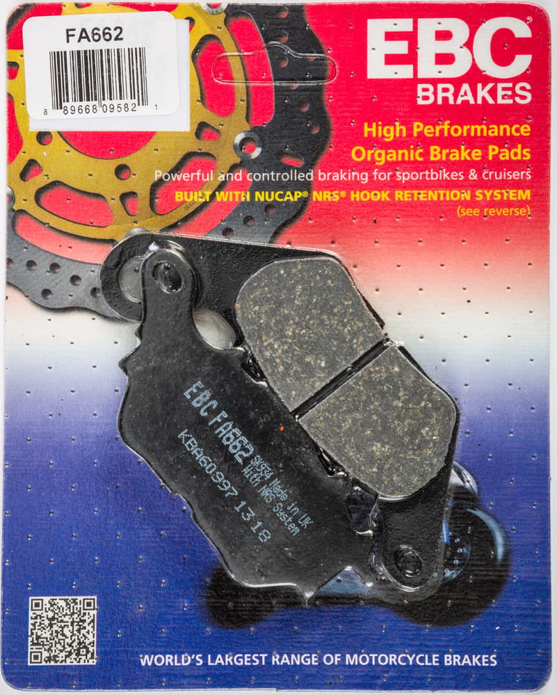 EBC FA662 Organic Brake Pad