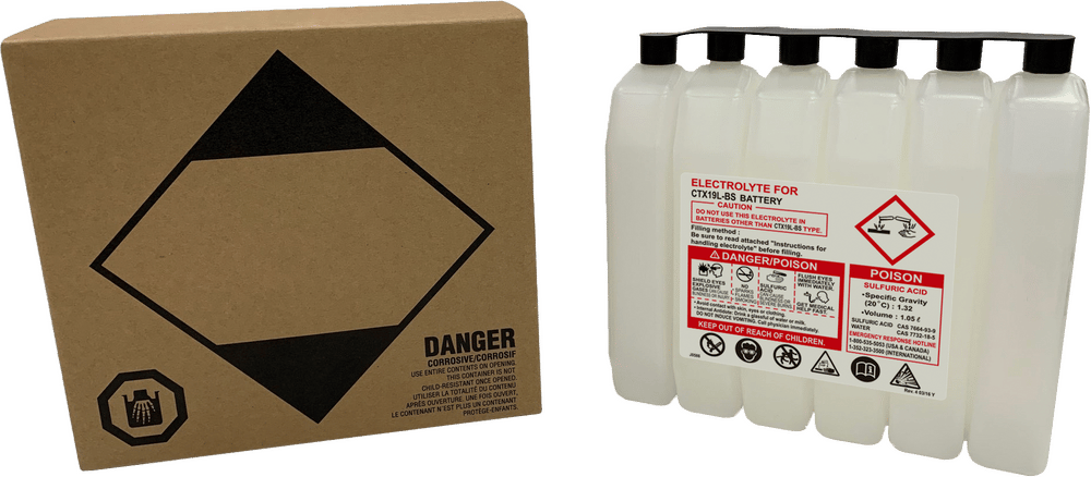 FIRE POWER - 1050CC CTX - Sealed Battery Electrolyte Pack