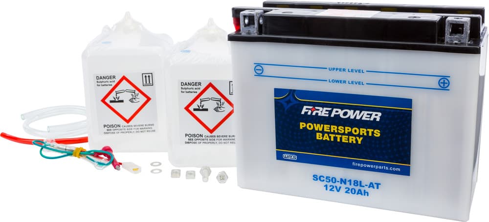 FIRE POWER 12V Heavy Duty vehicle battery - SC50-N18L-AT