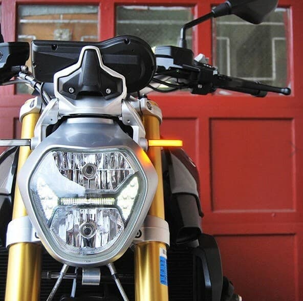 NEW RAGE CYCLES Front LED Turn Signals Turn Signal - 1200R-FS