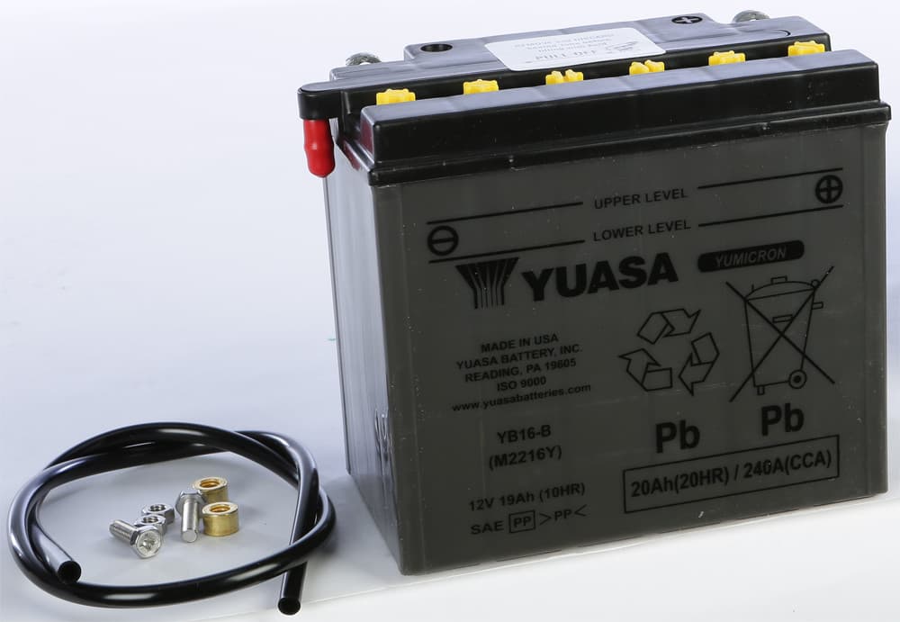 YUASA - YUAM2216YTWN - 6V And 12V Standard Yumicron Battery