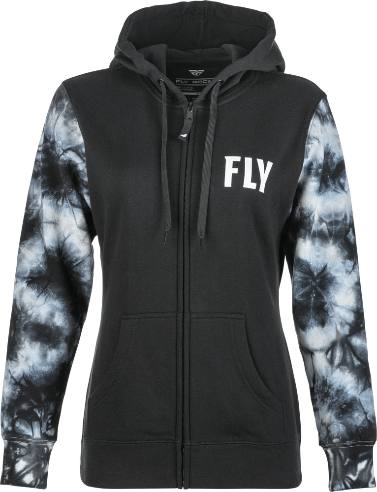 FLY RACING - 358-0070L - Women's Tie-Die Zip Up Hoodie