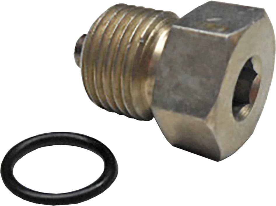 Trans Drain Plug Zinc Oversize Big Twin 00-UP 9/16-18 Thread