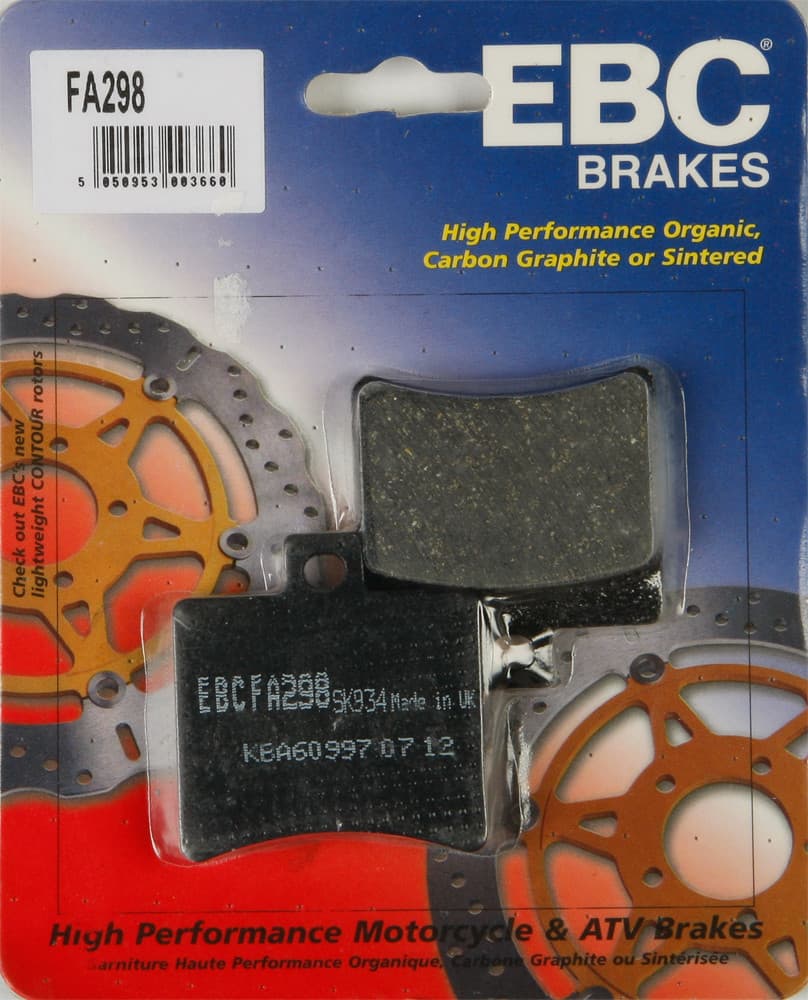 EBC Organic Base "FA" Brake Pads - FA298