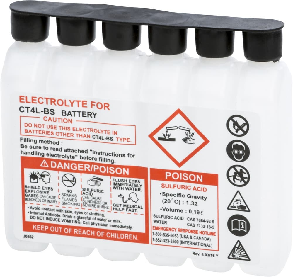 FIRE POWER - 190CC CTX - Sealed Battery Electrolyte Pack