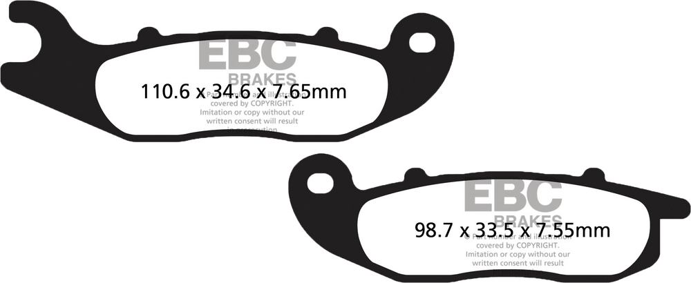 EBC Sintered HH Brake Pads - SFA693HH