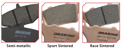 BRAKING Semi-Metallic Brake Pad - 764SM1