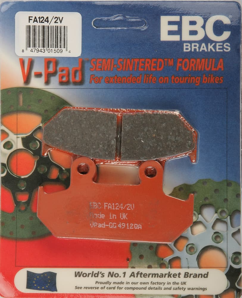 EBC V-Series Brake Pad - FA124/2V
