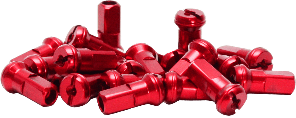 Spoke Nipples Red
