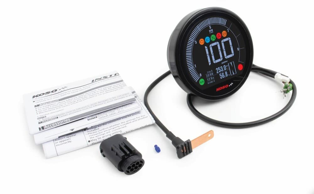 DL-04 Speedo Black Bmw