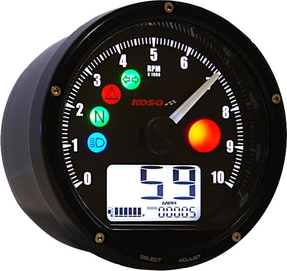 KOSO TNT Multi Function Gauge Vehicle Gauge Meter