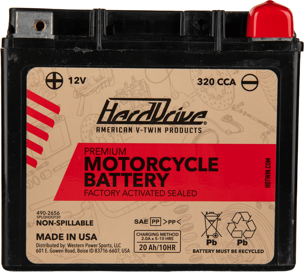 HARDDRIVE - HRDM72RGH - Premium Factory Activated Battery