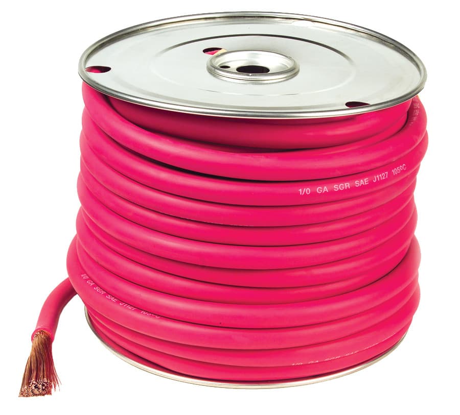 Battery Cable 4 Ga 25' Black