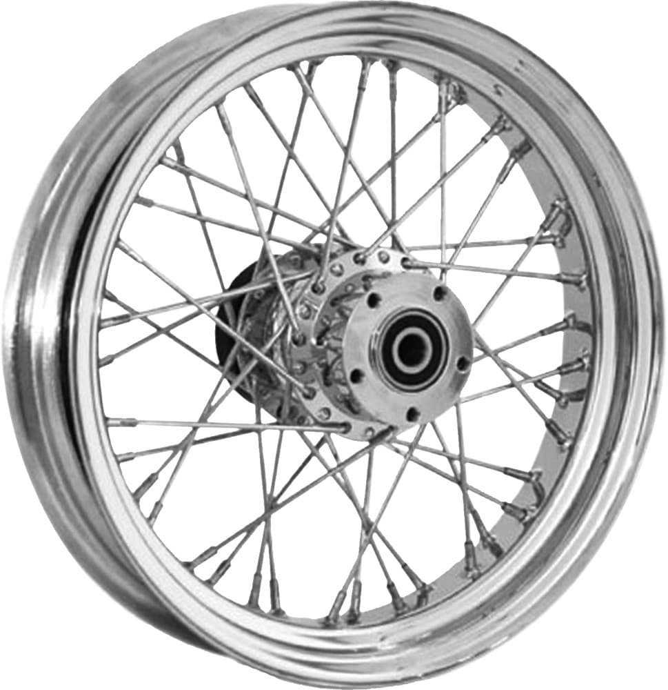 Rear 40-SPK CHROME 16X3.5 BT/XL-HUB 3/4" AXL 00 LTR