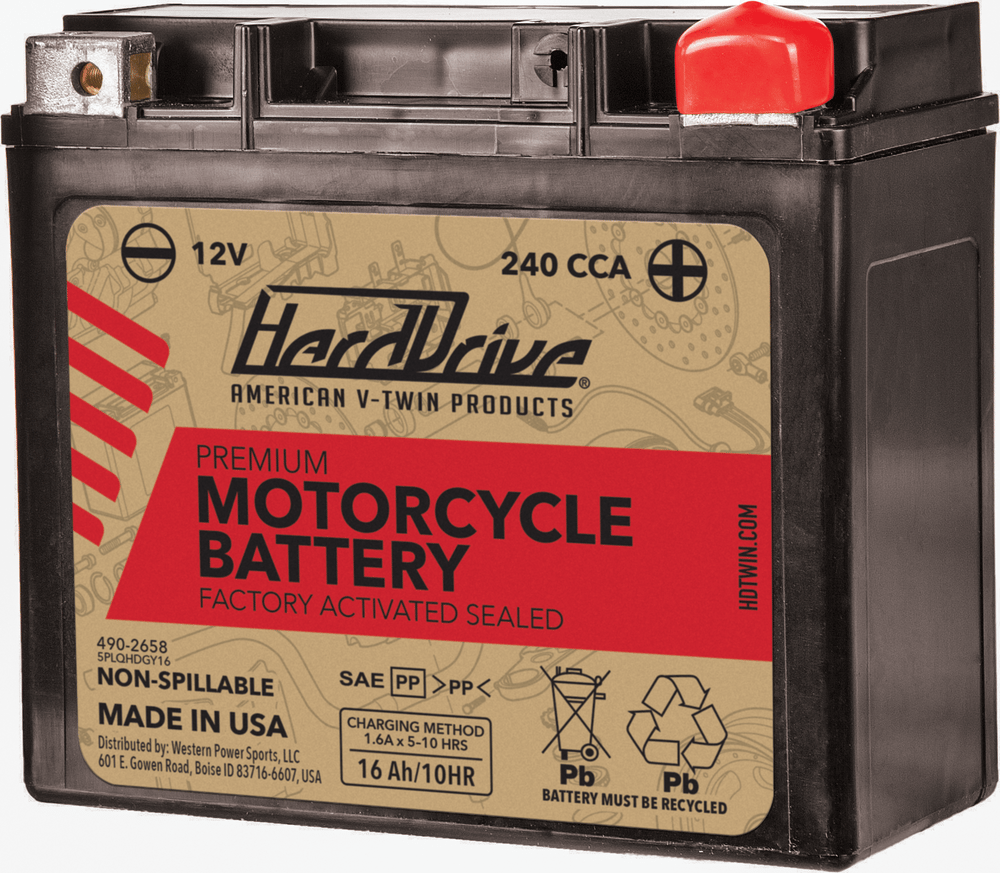 HARDDRIVE - HRDM716GH - Premium Factory Activated Battery