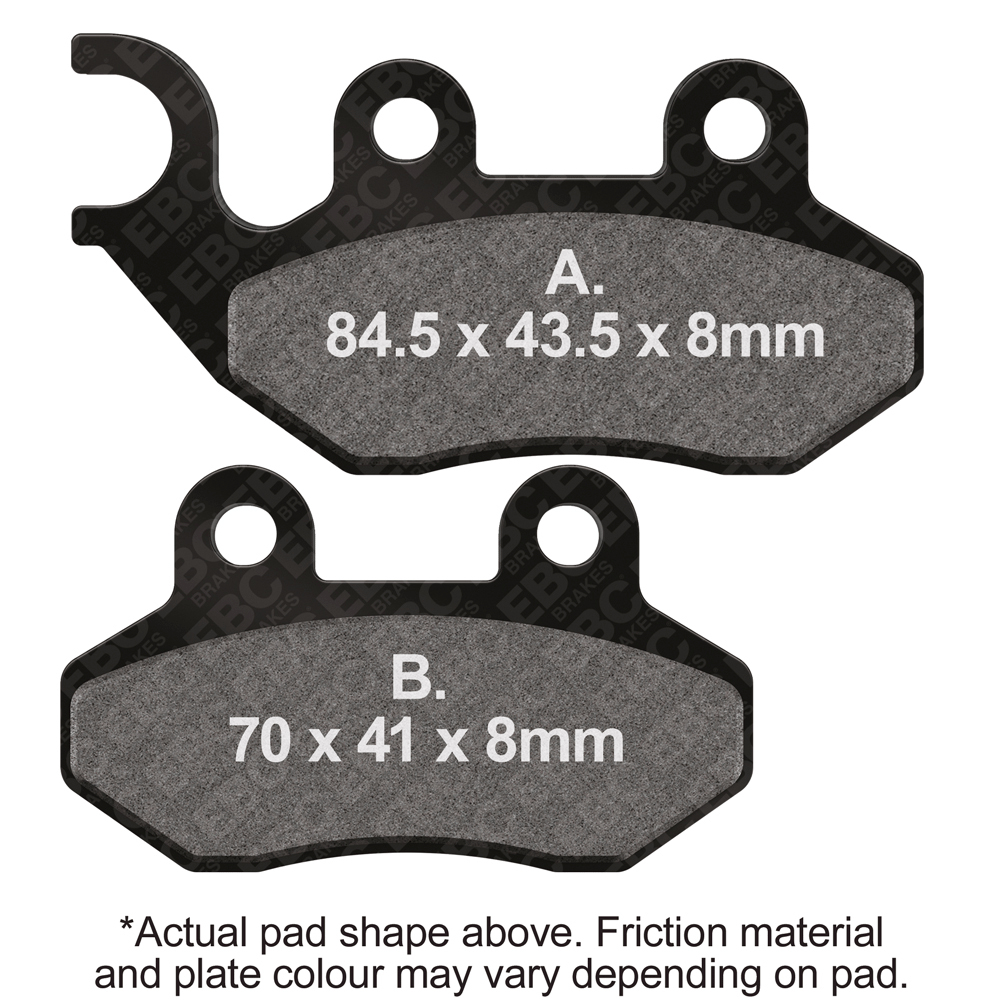 EBC SFA264HH Double-H Sintered Brake Pad