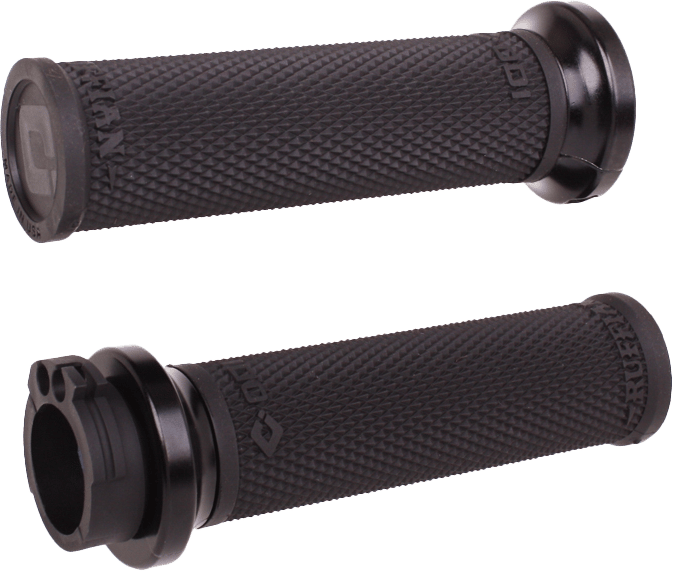 ODI - V30HCWBB - Ruffian Lock-On Street Grips - Cable - Black/Black
