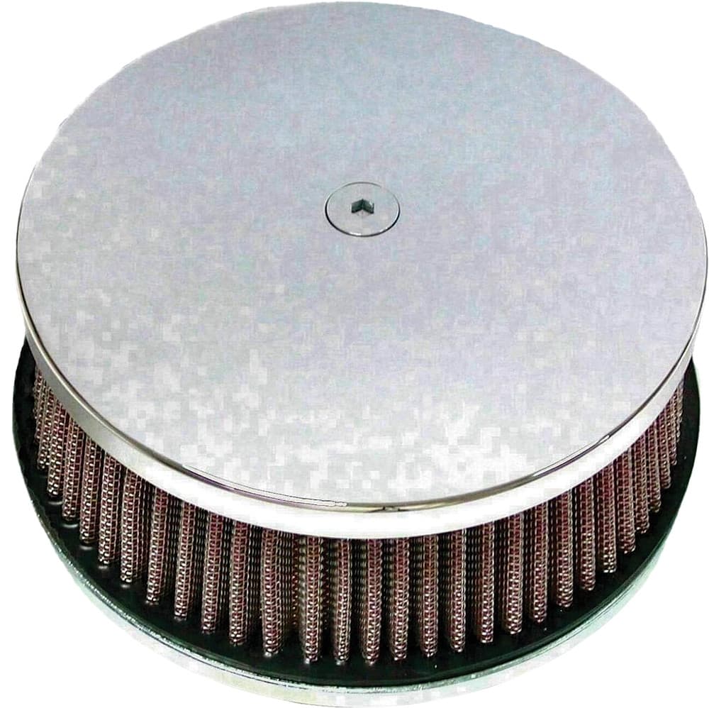 HARDDRIVE Classic Smooth Chrome 5-7/8" Air Intake Kit