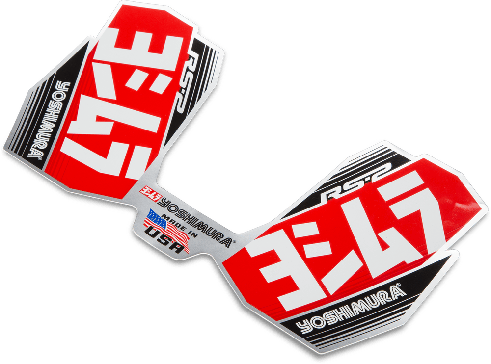 Muffler Logo Decal RS-2 Off-Road V2