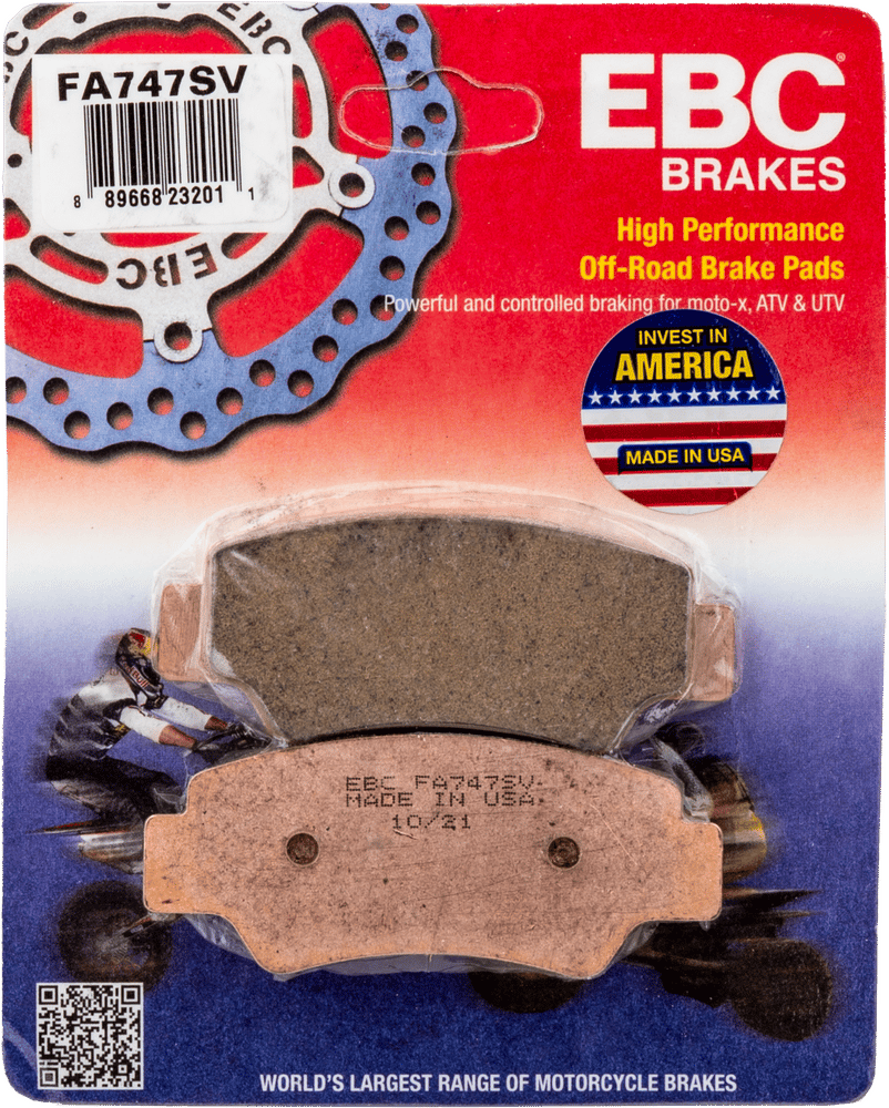 EBC Severe Duty SV Series Brake Pad - FA747SV