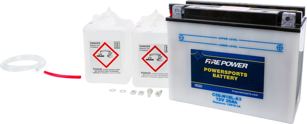 FIRE POWER 12V Heavy Duty vehicle battery - C50-N18L-A3