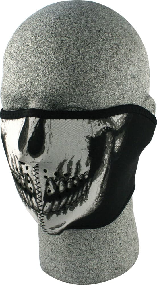 ZAN HEADGEAR Neoprene Half Mask — Glow-in-the-Dark
