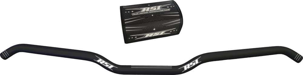 Hustler 7/8" Handlebar 1" Rise Black