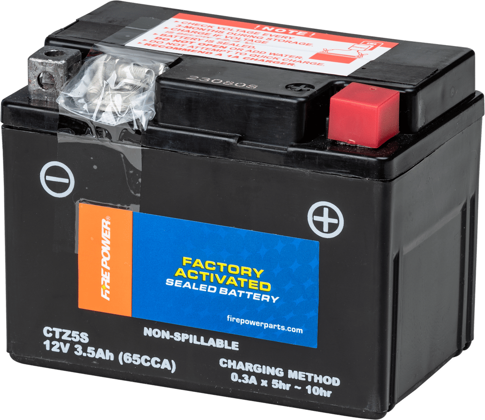 FIRE POWER - CTZ5S (FA) - Factory Activated Sealed Battery