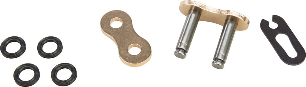 O-Ring Clip Master Link 525 Gold