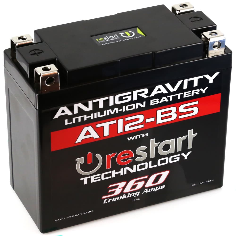 Antigravity Restart Lithium Battery Vehicle Battery - AG-AT12BS-RS