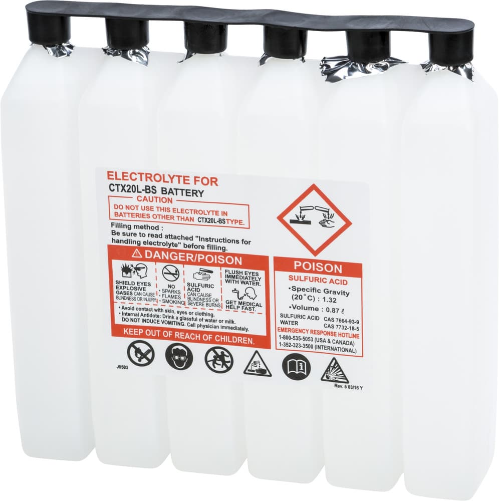 FIRE POWER - 900CC CTX - Sealed Battery Electrolyte Pack